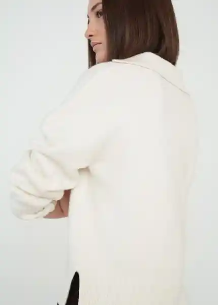 Tejido Mujer Crudo Novia Claro Talla S 489g016 Naf Naf