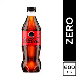 Coca-Cola Gaseosa Zero 600 mL