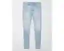 Jean Athletic Skinny Hombre Azul Talla 33 x 30 American Eagle