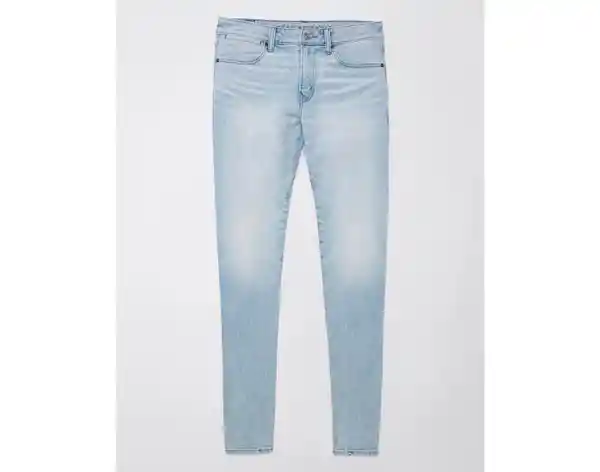 Jean Athletic Skinny Hombre Azul Talla 33 x 30 American Eagle