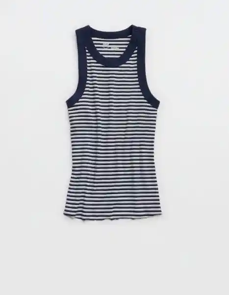 Camiseta Aerie Azul Talla Medium 3877410 American Eagle