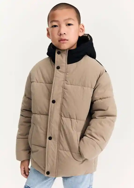 Chamarra Anorak Ivan Misterio Talla 10 Niños Mango