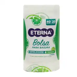 Eterna Bolsa para Basura Aroma a Limón Mediana