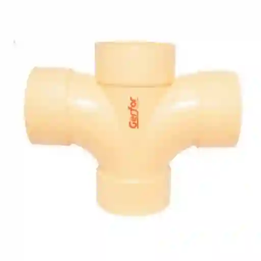 Gerfor Tee Doble Pvc Sanitaria 2