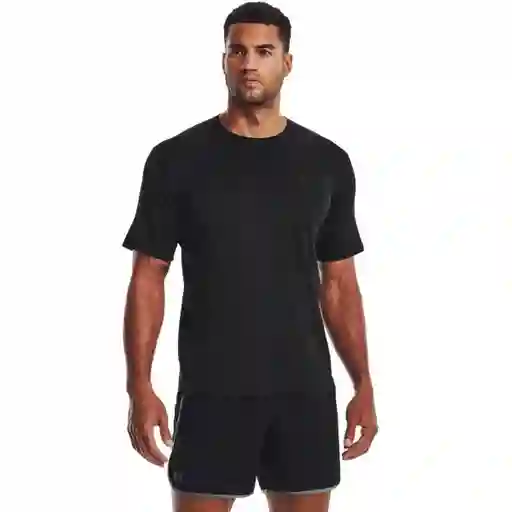 Under Armour Camiseta Manga Corta Para Hombre Negro Talla SM