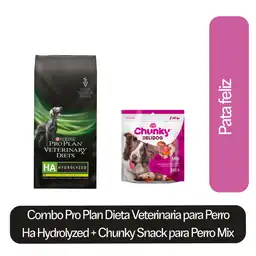 Combo Pro Plan Perro Hydrolyzed + Chunky Mix Delidog