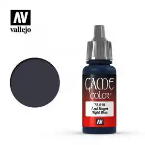 Vallejo Pintura Acrílica Game Color Azul Negro 17 mL