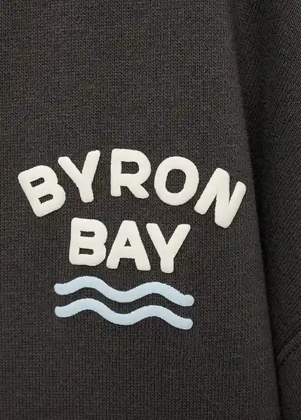 Sudadera Byron Antracita Talla 14 Niños Mango