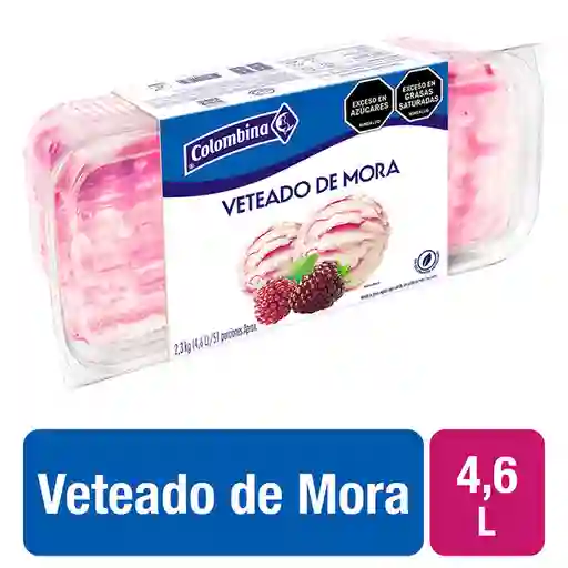 Colombina Helado de Mora Veteado