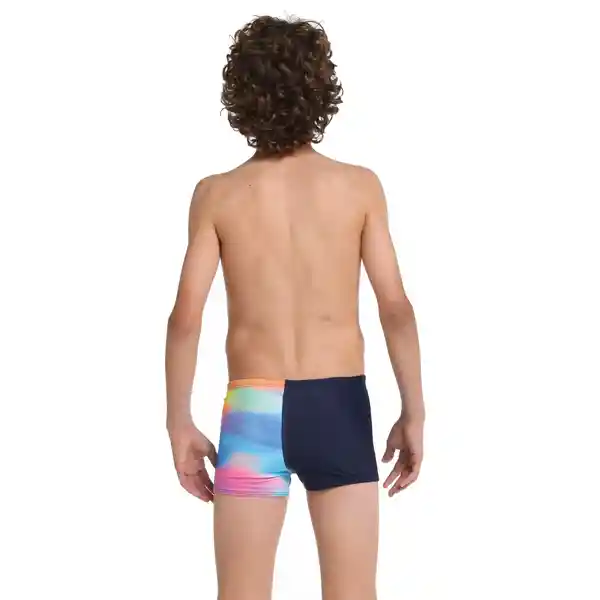 Pantaloneta de Baño Aquashort Junior Ac Rain Talla 8 Speedo