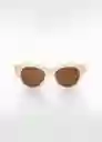 Gafas de Sol Jaira Vainilla Talla 99 Mujer Mango