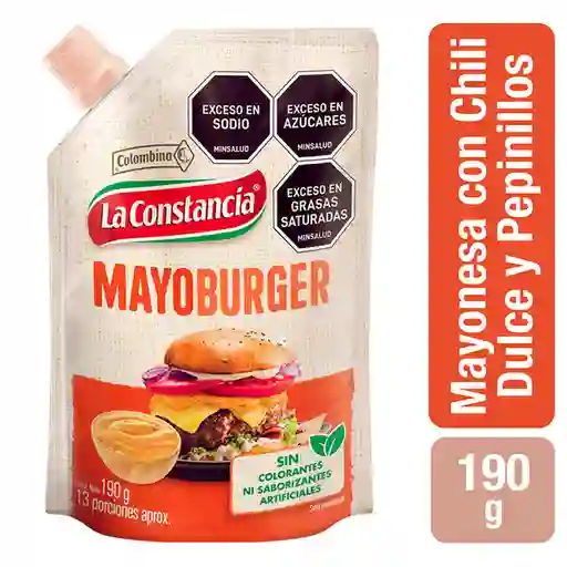 La Constancia Salsa Mayoburger 