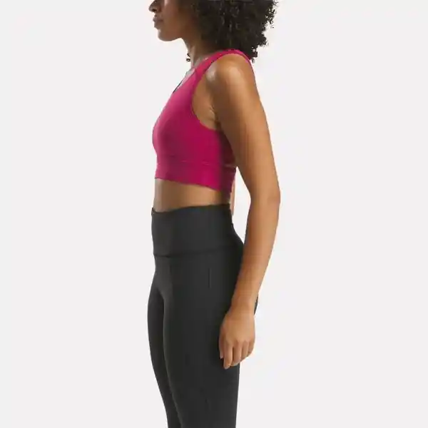 Reebok Top Id Train High Support Para Correr Mujer Rojo Talla XS