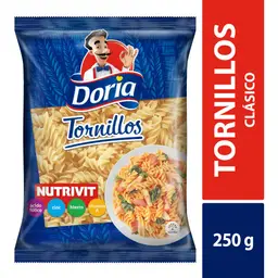 Doria Pasta de Tornillos Clásica con Nutrivit