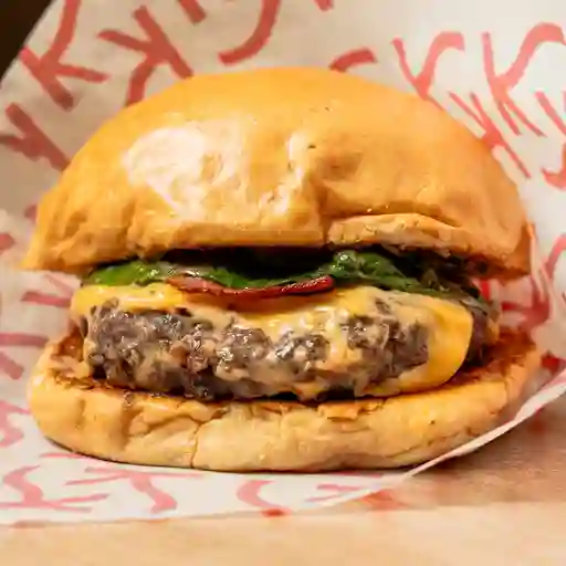 Combo burger trufada
