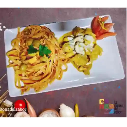 Pasta con Vegetales