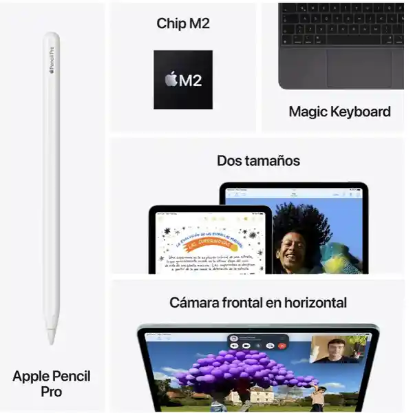 Apple iPad Air 11 (6ta Gen) Chip M2 128Gb Azul