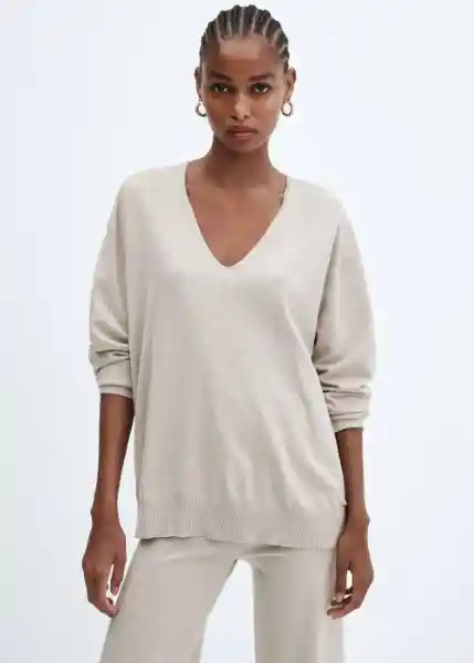 Jersey Vieira Perla Talla S Mujer Mango