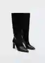 Bota Daily1 Negro Talla 39 Mujer Mango