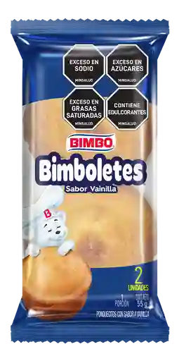 Bimbo Ponquecitos Bimboletes Vainilla 55 G