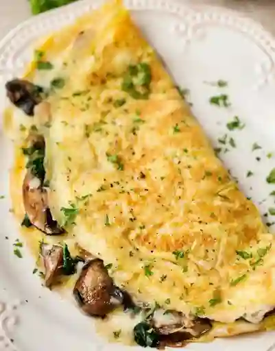 Omelette de Pavo Ahumado