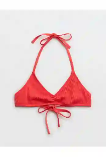 Top Vestido de Baño Aerie Rojo Talla MEDIUM American Eagle