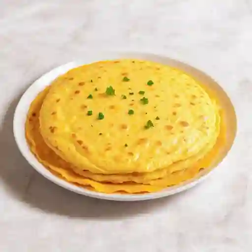 Tortilla con queso
