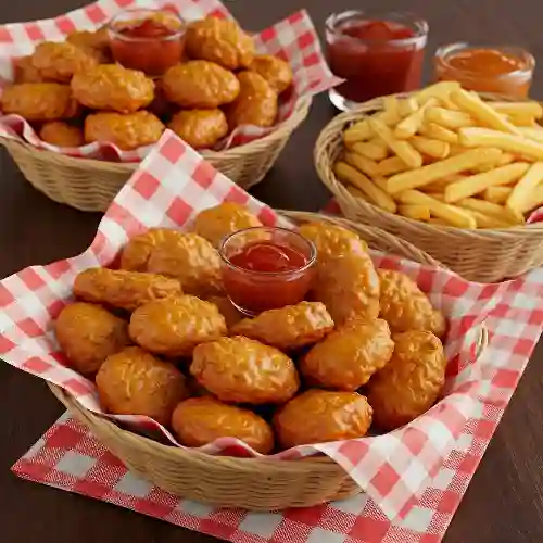 50 Piezas de Boneless Fiesta