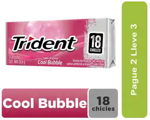 Pague 2 Lleva 3 de Bubble Cool Trident