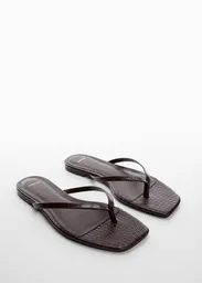 Sandalias Tutti Chocolate Talla 38 Mujer Mango