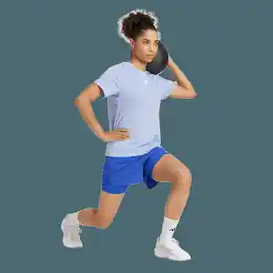 Adidas Camiseta Tr-Es Crew T Para Mujer Azul Talla S Ref: IX1013