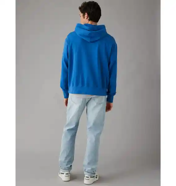 Buzo Hombre Azul Talla Small American Eagle 01932220