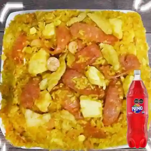 Combo Arroz Montañero Ranchero Mediano + Premio 1.5 L