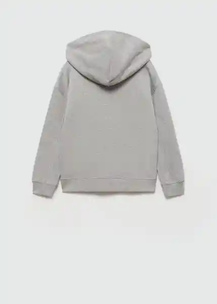 Sudadera Francia Gris Medio Vigore Talla 12 Niños Mango