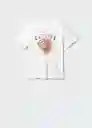 Camiseta Catchmc Offwhite Talla 06 Niños Mango