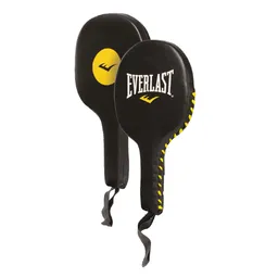 Palas de Boxeo en Piel Negro Everlast