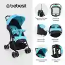Coche Compacto Bit Null Azul