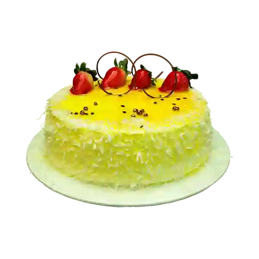 Torta 3 leches de maracuyá