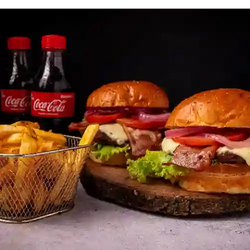 Combo criolla burger