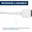 Cable de Datos 5A Carga Rápida Tipo C Blanco 1 M Miniso