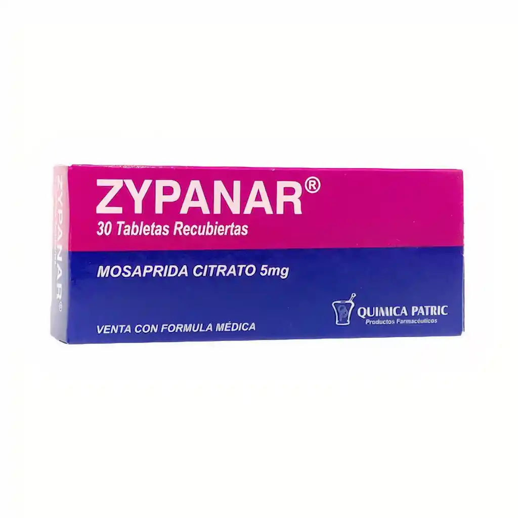 Zypanar (5 mg) Tabletas Recubiertas