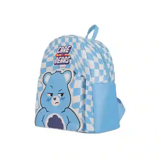 Maleta de Cuadros Serie Care Bears Blanco y Azul Miniso