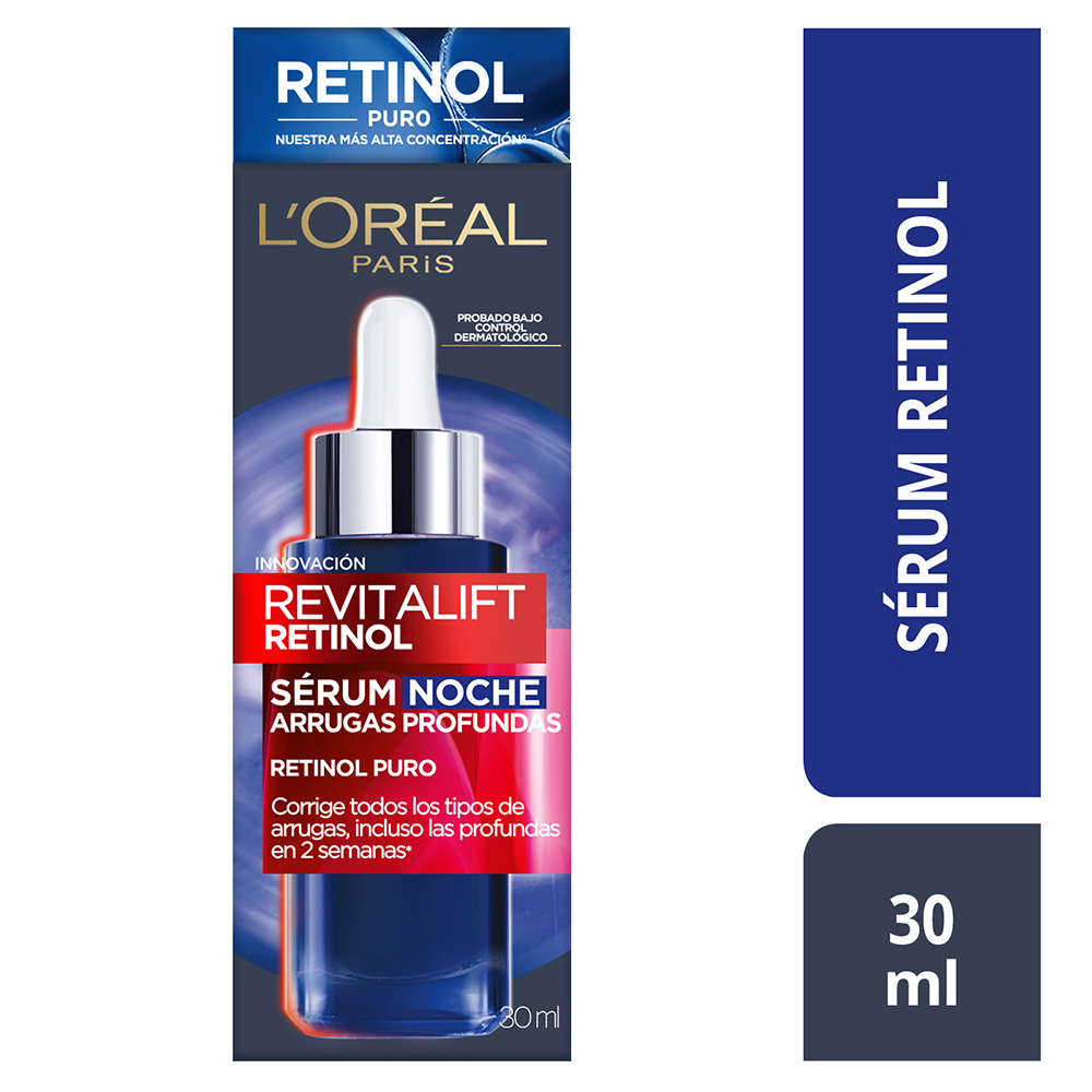 L'Oréal Paris Revitalift Retinol Sérum Noche Arrugas Profundas 30 ml