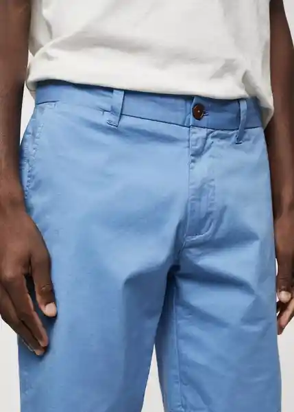 Bermuda Gracia Tinta Talla 38 Hombre Mango