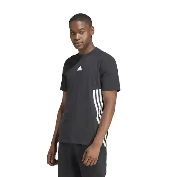 Adidas Camiseta Manga Corta Para Moda Hombre Negro Talla S