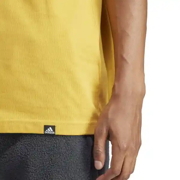 Adidas Camiseta M Doodle F T Para Hombre Amarillo Talla XL
