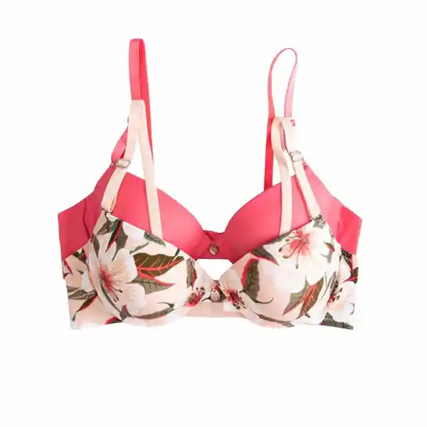 Secret Lili Pink Brasier Íntima Nylon Talla 38