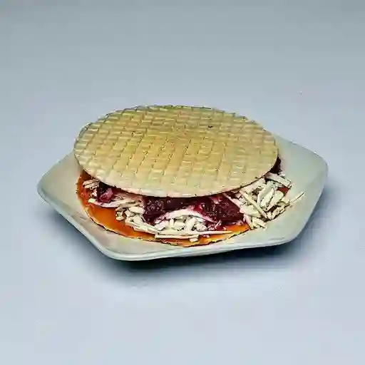 Oblea con 3 Toppings