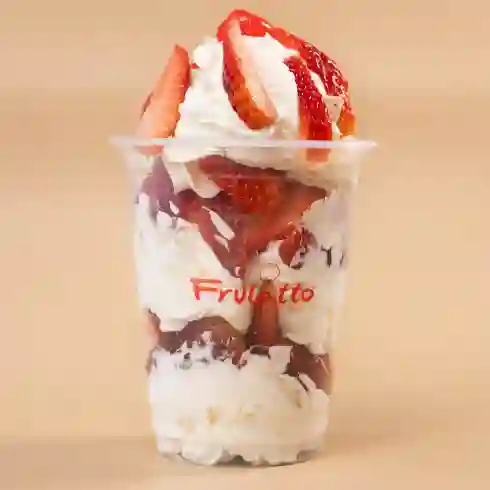 Fresas con crema x 2