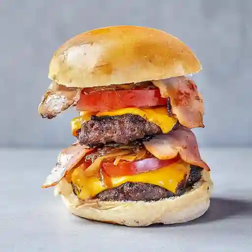 The husk cheese burger